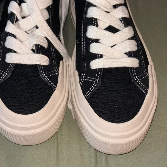 Converse Black and White High-Top Sneakers - Picture 11 of 13